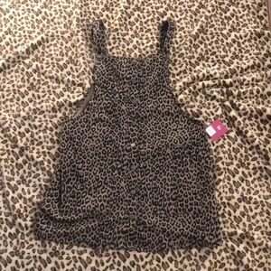 New Leopard Jumper Dress